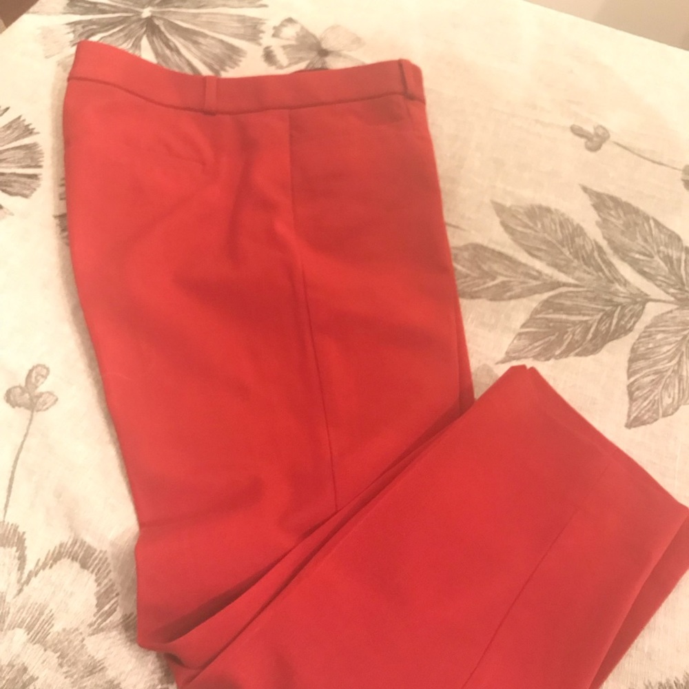 Banana Republic Sloan red skinny ankle pant size 4